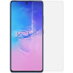 Mobigear Samsung Galaxy S10 Panzerglas Displayschutz - Hüllenfreundlich
