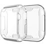 Mobigear Royal Dünn Apple Watch - 40 mm Hülle Flexibles TPU - Silber