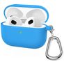 Mobigear Classic Apple AirPods 3 Hülle Flexibles Silikon - Blau