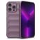 Mobigear Bumpy iPhone 14 Pro Max Hülle Flexibles TPU Backcover - Lila