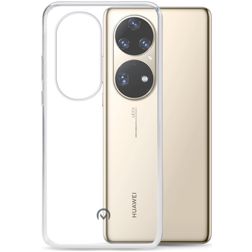 Mobilize Gelly Durchsichtig Huawei P50 Pro Hülle Flexibles TPU Backcover - Transparent