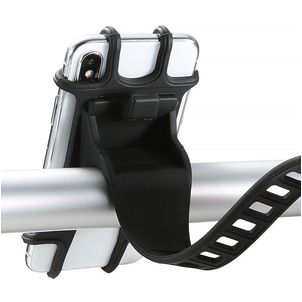 Mobigear Essentials Lenkerhalterung Klemme Universal (max 15 cm x 8 cm) - Schwarz