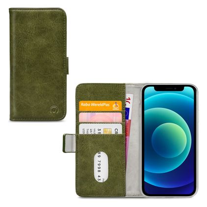 Mobilize Elite Gelly iPhone 12 Mini Hülle Klapphülle - Grün