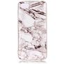 Mobigear Marble Xiaomi Redmi 6A Hülle Flexibles TPU Backcover - Weiß