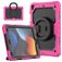 Mobigear RingGuard iPad 9 (2021) Hülle Kunststoff,Silikon Backcover + Ständer - Magenta
