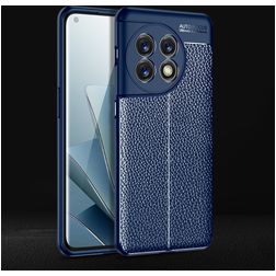 Mobigear Luxury OnePlus 11 Hülle Flexibles TPU Backcover - Blau