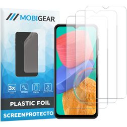 Mobigear Samsung Galaxy M33 Displayschutz Schutzfolie - Hüllenfreundlich (3er Pack)