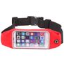 Mobigear Belt Handyhalterung Joggen iPhone 6s Sporthülle Neopren Gürtel - Rot