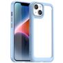 Mobigear Crystal iPhone 15 Plus Hülle Hardcase Backcover - Transparent / Blau