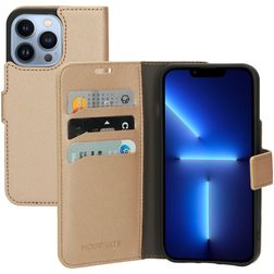 Mobiparts Saffiano Wallet iPhone 13 Pro Hülle Klapphülle Geldbörse - Copper