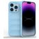 Mobigear Bumpy iPhone 15 Pro Hülle Flexibles TPU Backcover - Blau