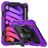 Mobigear SureGrip Xtreme iPad Mini 6 (2021) Hülle Kunststoff,Silikon Backcover + Stifthalter + Schulterträger + Ständer - Lila