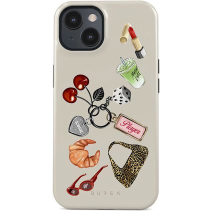 Burga Tough iPhone 15 MagSafe Hülle Hardcase Backcover Stoßfest - It Girl