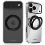 Mobilize 360 Rotating Ring iPhone Air MagSafe Hülle Hardcase Backcover mit Ringhalter - Schwarz