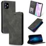 Mobigear Retro Slim iPhone 11 Hülle Klapphülle - Grau