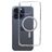 Mobiparts Hardcover Durchsichtig iPhone 15 Pro Max MagSafe Hülle Hardcase Backcover - Transparent