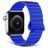 Decoded Traction Loop Silikon Apple Watch Armband Magnetverschluss - 42/41/40/38 mm - Galactic Blue