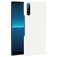 Mobigear Croco Sony Xperia L4 Hülle Hardcase Backcover - Weiß