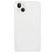 Mobigear Rubber Touch iPhone 15 Silikon Hülle Backcover - Weiß