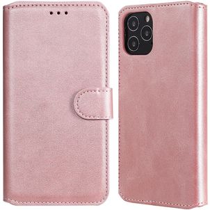 Mobigear Wallet iPhone 12 Hülle Klapphülle Geldbörse - Roségold