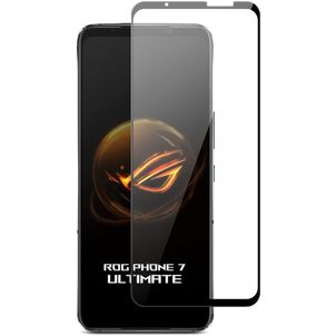 Mobigear Premium ASUS ROG Phone 7 Panzerglas Gehärtetes Glas Displayschutz - Hüllenfreundlich - Schwarz