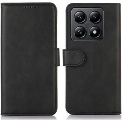 Mobigear Wallet Xiaomi 14T Hülle Klapphülle Geldbörse - Schwarz