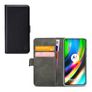 Mobilize Classic Gelly Wallet Motorola Moto G9 Plus Hülle Klapphülle Geldbörse - Schwarz