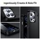 Mobigear Slim Armor iPhone 14 Pro Max Hülle Hardcase Backcover Stoßfest - Schwarz