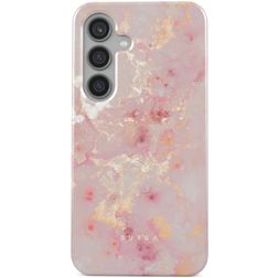 Burga Tough Samsung Galaxy S24 FE Hülle Hardcase Backcover Stoßfest - Golden Coral