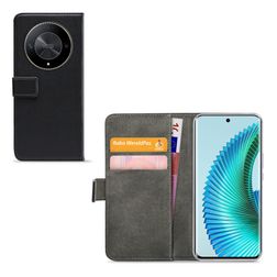 Mobilize Classic Gelly Wallet HONOR Magic 6 Lite Klapphülle Portemonnaie - Schwarz