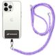 Mobigear Nylon Lanyard Universal-Handykette einstellbar - Lila