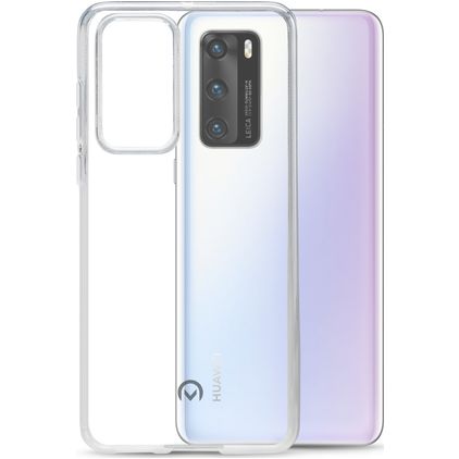 Mobilize Gelly Durchsichtig Huawei P40 Hülle Flexibles TPU Backcover - Transparent