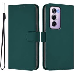 Mobigear Urban Wallet OPPO Reno 12 Pro Hülle Klapphülle Geldbörse - Grün