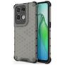 Mobigear Honeycomb OPPO Reno 8 Pro 5G Hardcase Backcover Shockproof - Schwarz