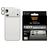 PanzerGlass FENDER iPhone 17 Pro Max Aluminium Kameraschutz - Hüllenfreundlich - Silber