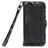 Mobilize Magnet Zipper iPhone 12 Pro Max Hülle Abnehmbare 2in1 Klapphülle Geldbörse - Schwarz