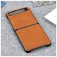 Mobigear Excellent Samsung Galaxy Z Flip Hülle Backcover - Cognac
