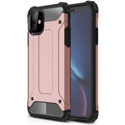 Mobigear Outdoor iPhone 11 Hardcase Backcover Shockproof - Roségold