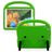 Mobigear Buddy iPad 7 (2019) Tablet Hülle für Kinder mit Tragegriff - Grün
