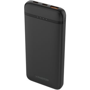 Mobilize Triple USB / USB-C Powerbank 10.000 mAh Power Delivery 20W - Schwarz