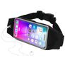 Mobiparts Comfort Fit Belt Handyhalterung Joggen iPhone 17 Sporthülle Neopren Gürtel - Schwarz