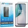 Mobigear Premium OnePlus Nord N10 5G Panzerglas Gehärtetes Glas Displayschutz - Hüllenfreundlich - Schwarz