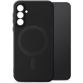 My Style Protective Flex Samsung Galaxy A37 MagSafe Hülle Flexibles TPU Backcover - Schwarz