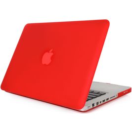 Mobigear Matte MacBook Pro 13 Zoll (2008-2012) Hardcase Hülle MacBook Case - Rot - Model A1278