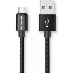 Mobigear USB-A auf Micro USB Kabel 1 Meter - Schwarz