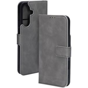 Mobiparts Classic Wallet Samsung Galaxy A26 MagSafe Hülle Klapphülle - Granite Grey