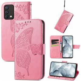 Mobigear Butterfly Realme GT Master Edition Hülle Klapphülle Geldbörse - Pink