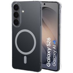 Mobiparts Classic Durchsichtig Samsung Galaxy S26 MagSafe Hülle Flexibles TPU Backcover - Transparent