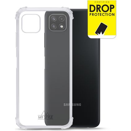 My Style Protective Flex Transparent Samsung Galaxy A22 5G TPU (flexibel) Backcover Shockproof - Transparent