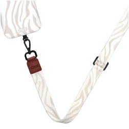 MIO Lanyard Verstellbare Universal-Handykette - Sandy Zebra